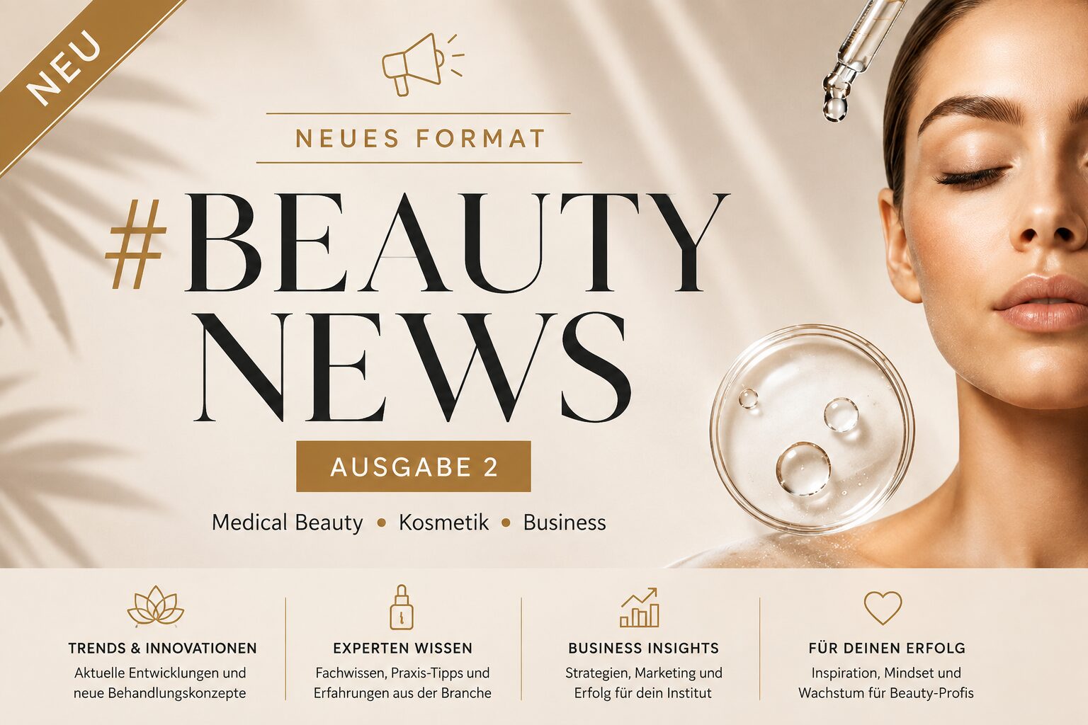 #Beauty News Ausgabe 2 – Medical Beauty, Kosmetik, Business