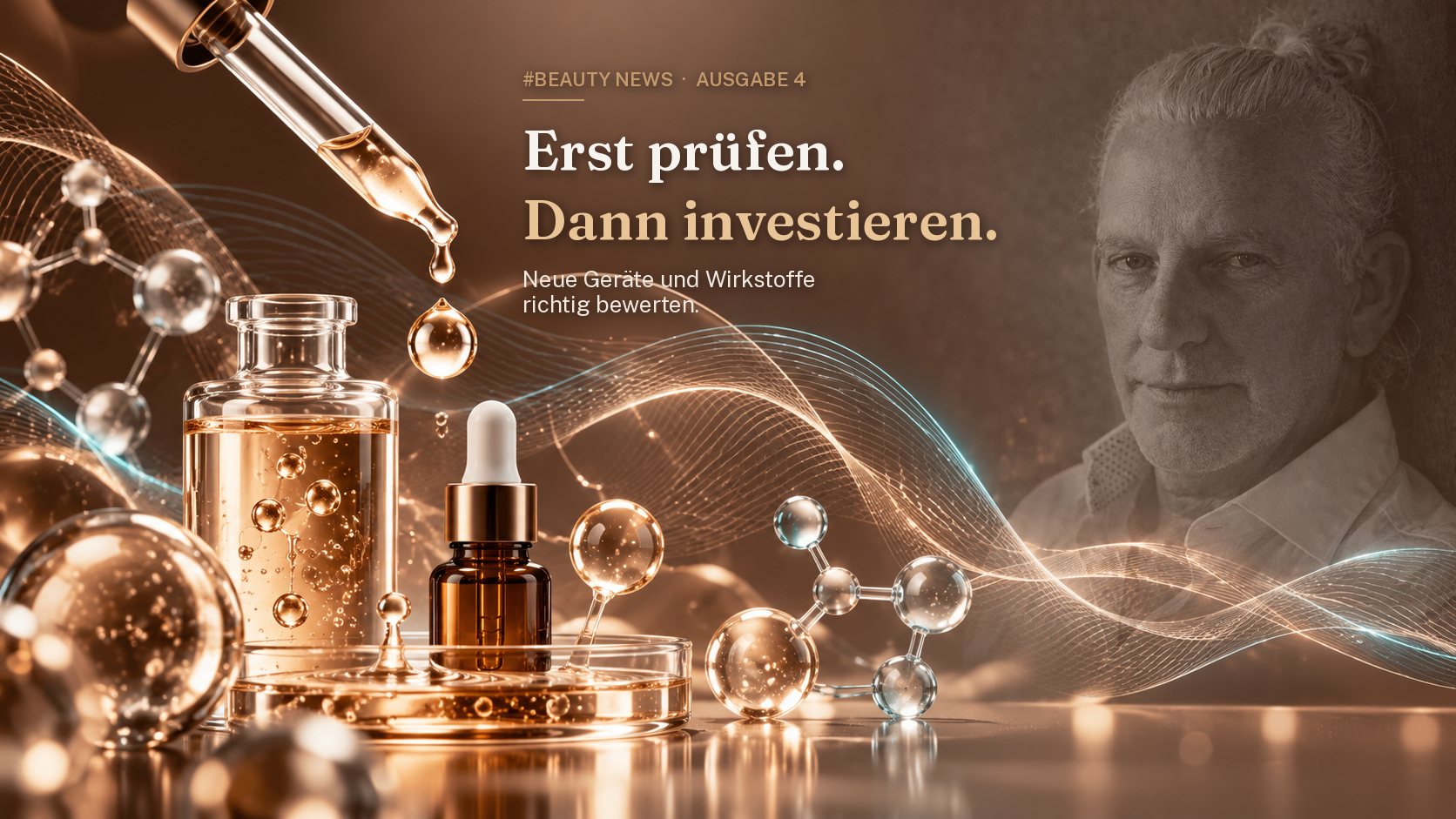 #Beauty News Ausgabe 4 – Serum, Moleküle und Dieter Schmitz: Erst prüfen, dann investieren