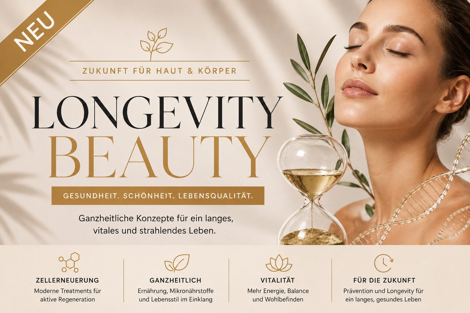 Longevity Beauty – Gesundheit, Schönheit, Lebensqualität
